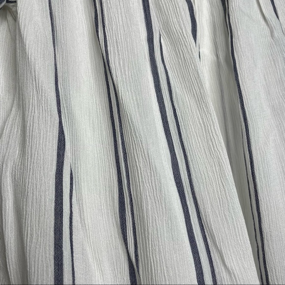 Cloth & Stone • Striped Off Shoulder Top M - Picture 4 of 7